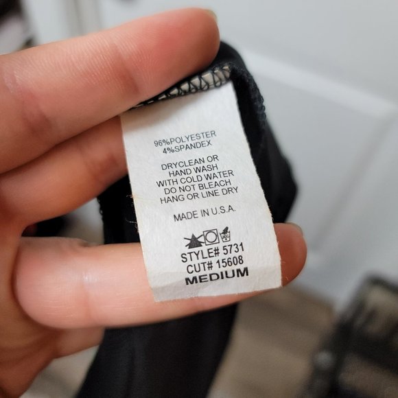 Entro New black one shoulder jumpsuit elegant spandex size Medium - Picture 5 of 7